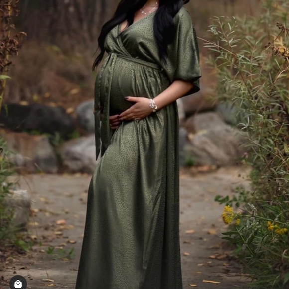 Olive Maxi Dress - Picture 7 of 7